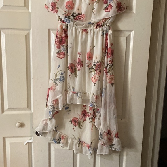 Floral dress off shoulders - Picture 2 of 8